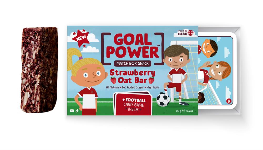 Goal Power Strawberry Oat Bar 20g