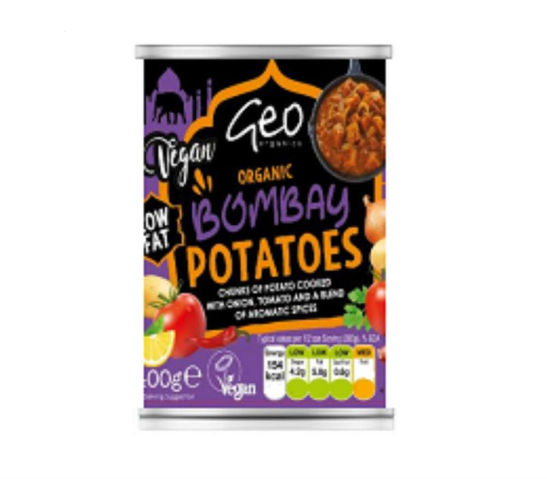 Geo Organics Cans - Bombay Potatoes 400g