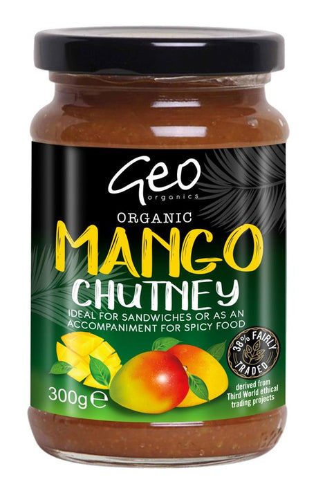 Geo Organics Condiments - Mango Chutney 300g