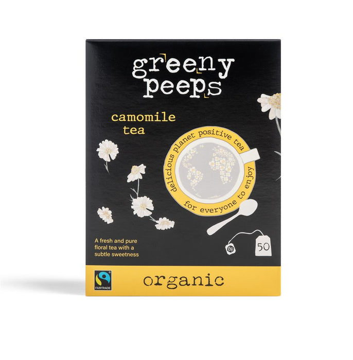 Greenypeeps Organic Camomile Herbal Tea 75g