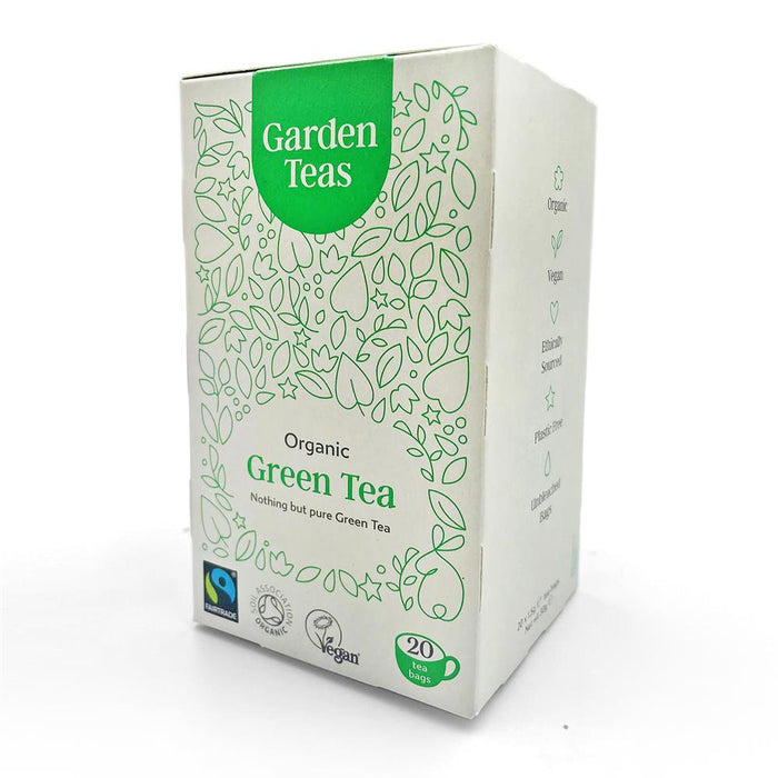 Garden Teas Org FT Green Tea 20bag
