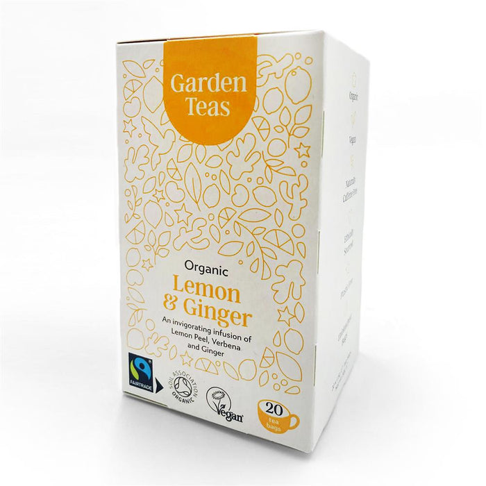 Garden Teas Org FT Lemon & Ginger Infusion 20bag