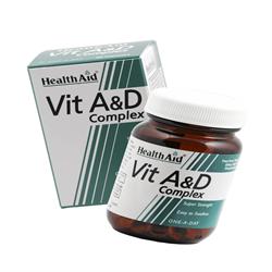 HealthAid Vit A & D Complex 60 Capsules