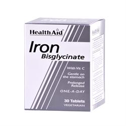 HealthAid Iron Bisglycinate 30 Tablets