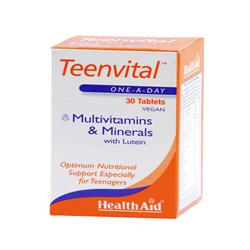 HealthAid Teenvital (Ages 12-16) 30 Tablets