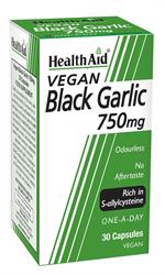 HealthAid Black Garlic 750mg 30 Capsules