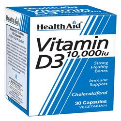 HealthAid Vitamin D3 10,000iu 30 Capsules