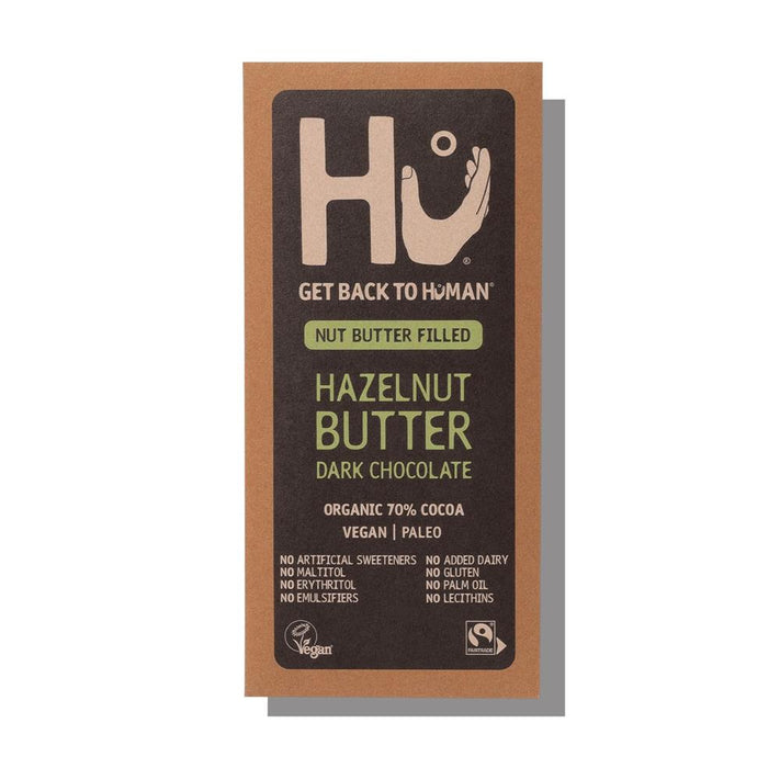 Hu Hazelnut Dark Chocolate Bar 60g