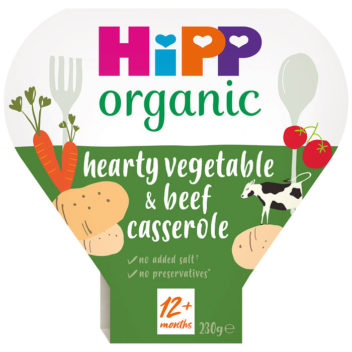 Hipp Vegetable & Beef Casserole 230g