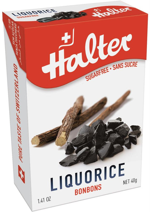 Halter Bonbons Liquorice 40g