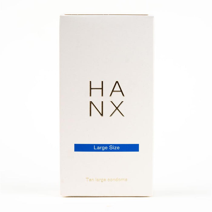 Hanx Large Ultra Thin Vegan Condom 10unit