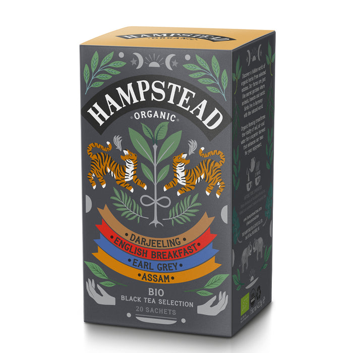 Hampstead Tea Organic Black Tea Selection 20 Bags