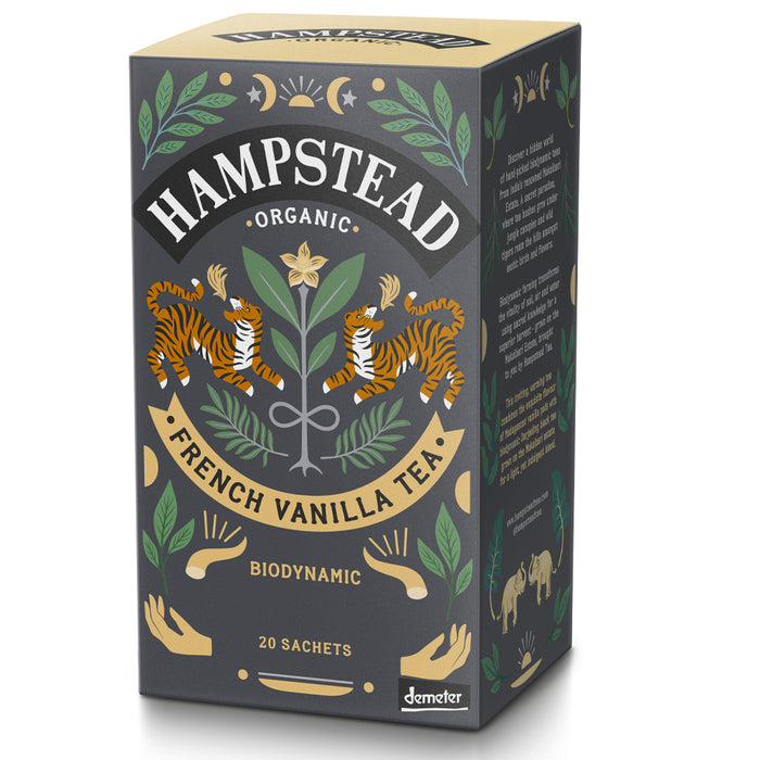 Hampstead Tea Organic Bio French Vanilla Tea 20 Bags