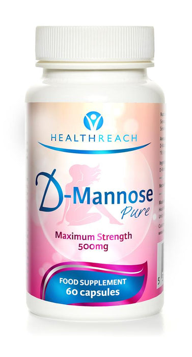 Healthreach D-Mannose Maximum Strength 60 Capsules