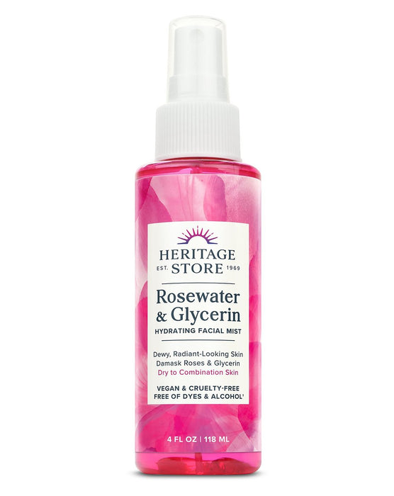 Heritage Store Rosewater Glycerine 118ml