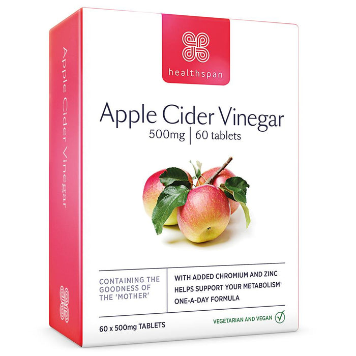 Healthspan Apple Cider Vinegar 500mg 60 tablet