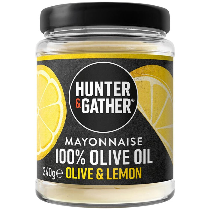 Hunter and Gather Olive & Lemon Olive Oil Mayo 240g