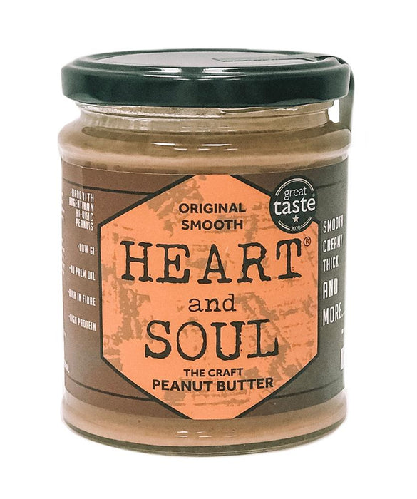 Heart and Soul Original Smooth Peanut Butter 280g