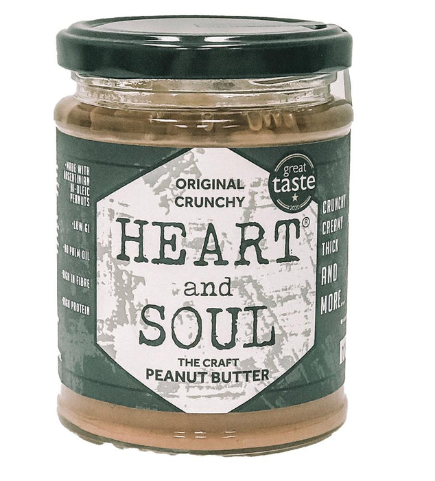 Heart and Soul Original Crunchy Peanut Butter 280g