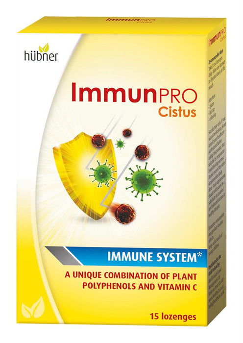 Hubner Hubner Immun Pro Cistus 15s 15 lozenges