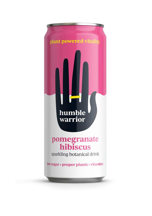 Humble Warrior Pomegranate Hibiscus Can 250ml