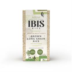 Ibis Brown Long Grain Rice 1KG