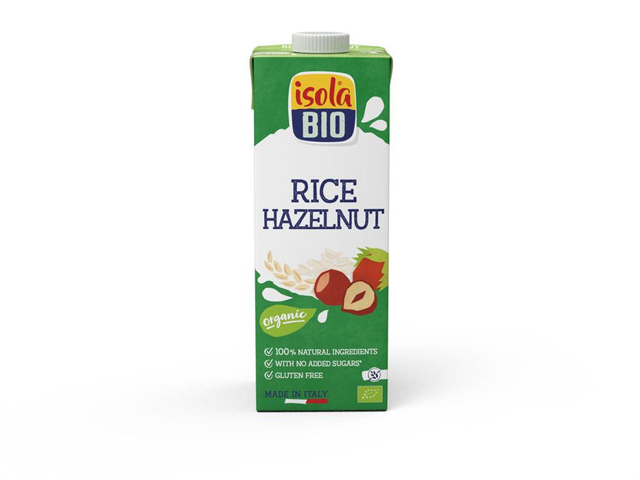 Isola Bio Organic Rice Hazelnut Drink 1000ml