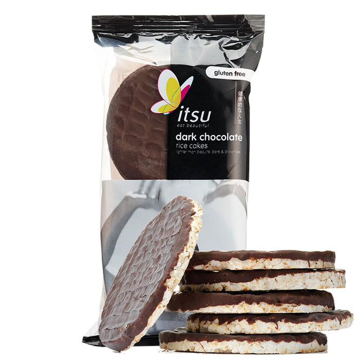 Itsu Dark Chocolate Rice Cakes 100g