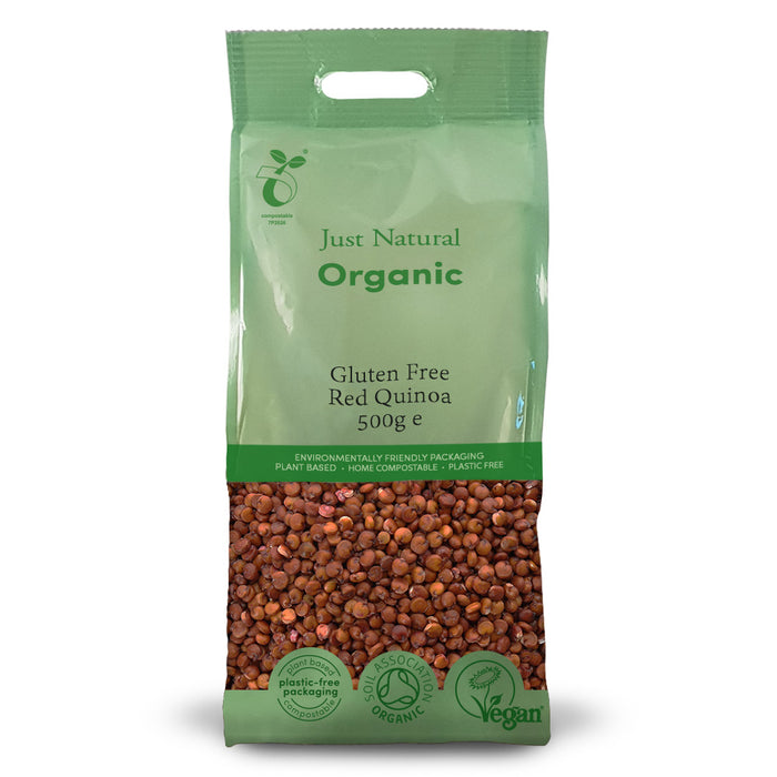 Just Gluten Free Organic Red Quinoa 500g