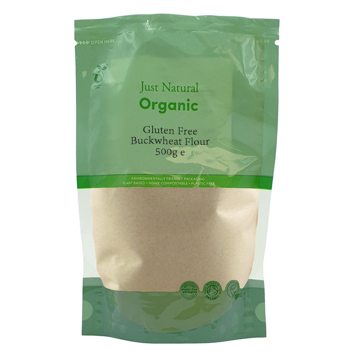 Just Gluten Free Organic Buckwheat Flour 500g