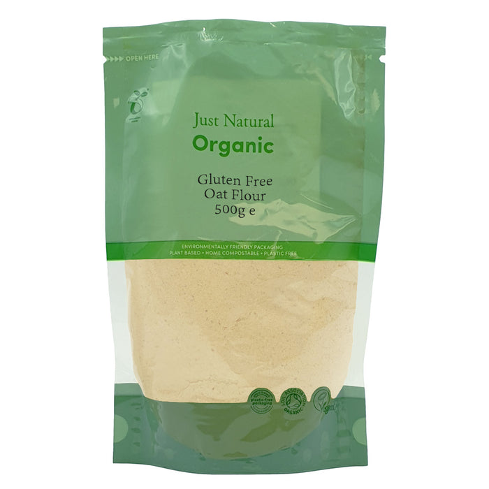 Just Gluten Free Organic Oat Flour 500g