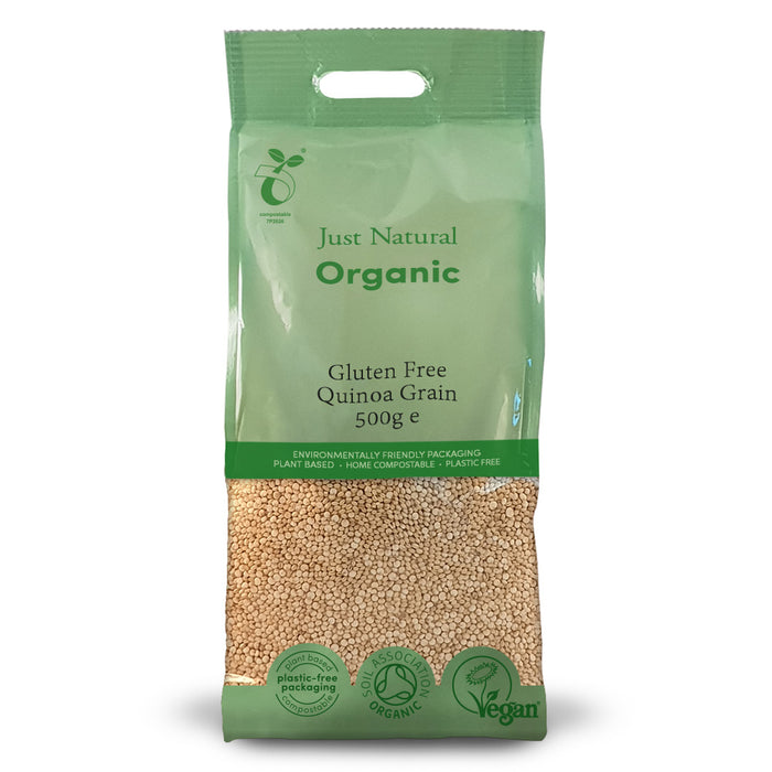 Just Gluten Free Organic Quinoa Grain 500g