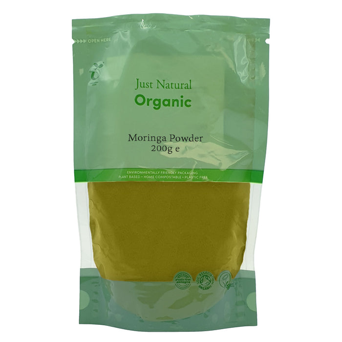 Organic Moringa Powder - Just Natural 200g