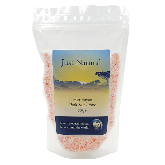 Just Natural Speciality Himalayan Pink Salt - Fine 500g