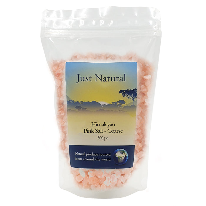 Just Natural Speciality Himalayan Pink Salt - Coarse 500g