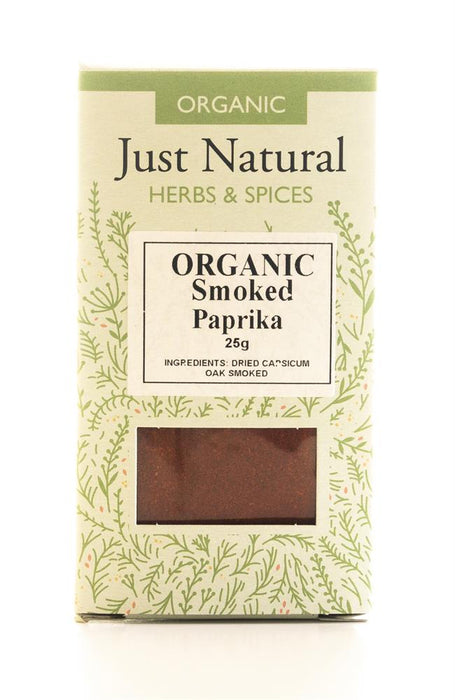 Just Natural Herbs Paprika (Smoked) Box 25g