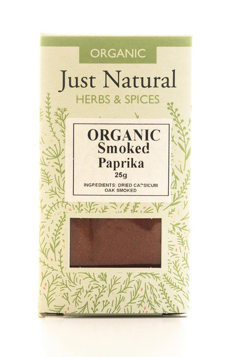 Just Natural Paprika (Smoked) Box 25g