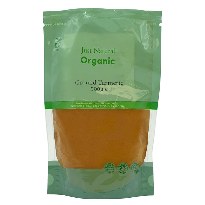 Just Natural Herbs Organic Turmeric Ground 500g