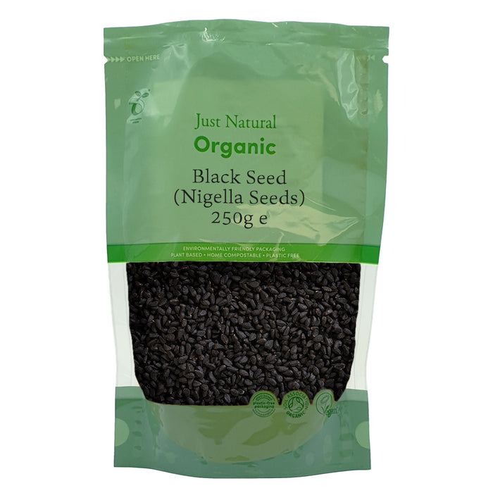 Just Natural Herbs Organic Black Seed (Nigella Seed) 250g