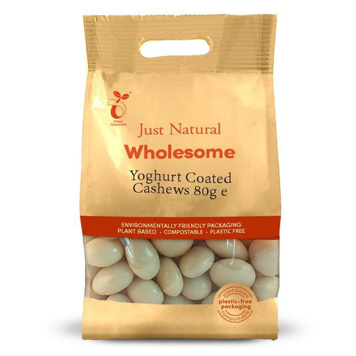 Just Natural Yoghurt Coated Cashews 80g
