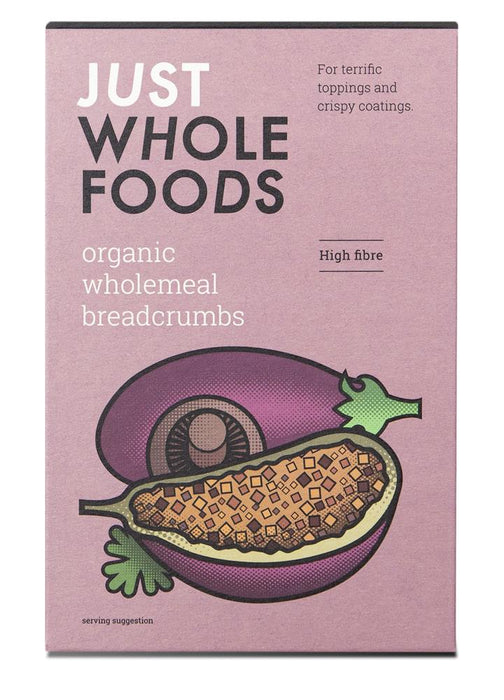 Just Wholefoods Org Wholemeal Breadcrumbs 175g