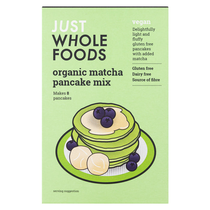 Just Wholefoods Organic & Vegan Matcha Pancake 188g