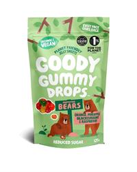 Just Wholefoods Goody Gummy Drops Bears 125g
