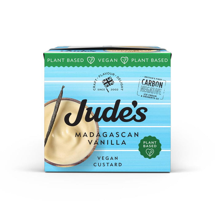 Judes Ice Cream Vegan Vanilla Custard 500g