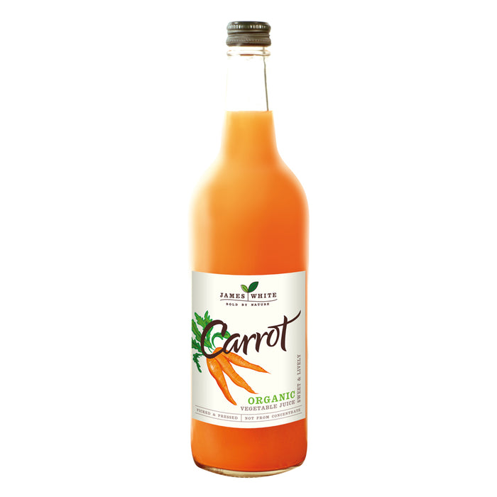 James White Org Carrot Juice 750ml