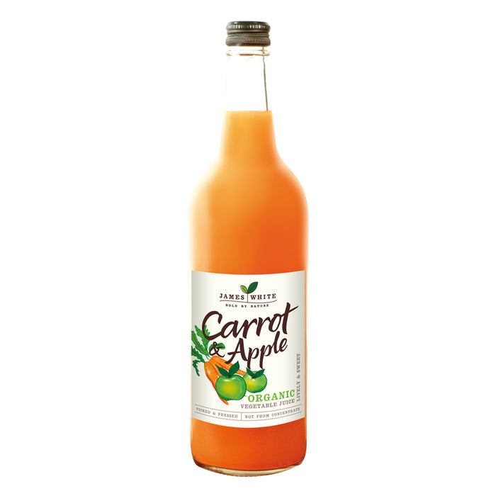 James White Org Apple & Carrot Juice 750ml
