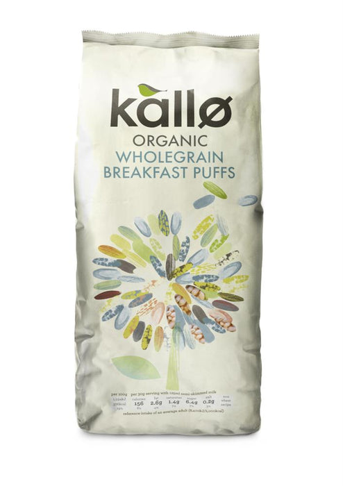 Kallo Organic Puffed Rice Cereal 225g