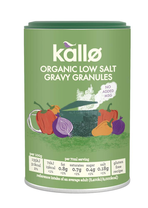 Kallo Low Salt Org Gravy Granules 160g