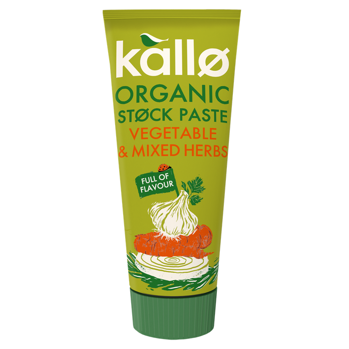 Kallo Organic Vegetable Stock Paste 100g
