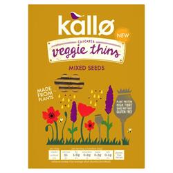 Kallo Mixed Seeds Veggie Thins 100g